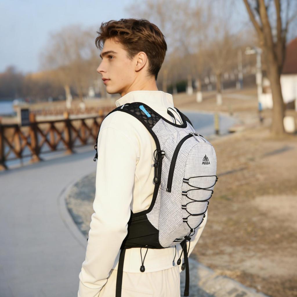 TRIWONDER Trail Running Large Hydration Pack Reflective Hakone Cycling One Backpack, Capacity, Compatible, Lightweight, Breathable, Vest, Ekiden,