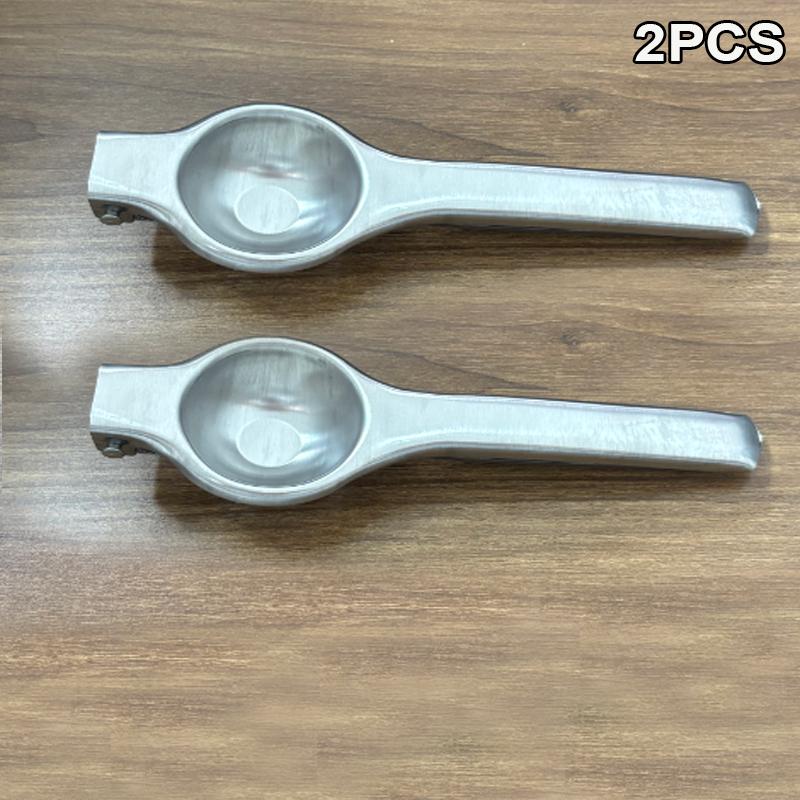 1pc Stainless Steel Lemon Squeezer Handheld Lemon Lime Orange Squeezer Citrus Juicer Lemon Fruit Pressing Lemon Juice Squeezer