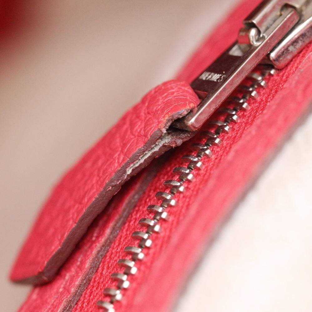 HERMES Garden party PM Tote Bag pink Negonda Women Used