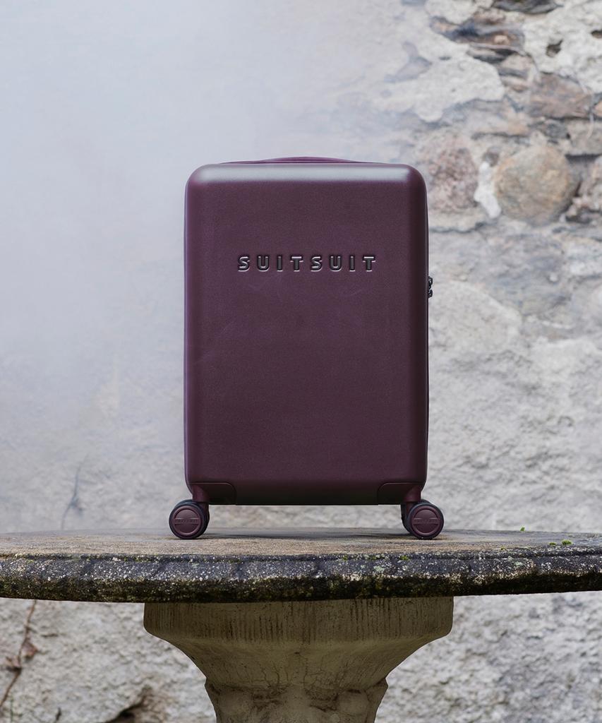 SUITSUIT Mystic Cherry Lacquer 20-Inch Carry-On Suitcase (Tr-80012)