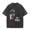 Washed Vintage Rapper Don Toliver Hardstone Psycho Album Print T Shirts Unisex Women Fashion Hip Hop Oversized Tshirts Streetwear