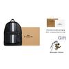 Coach Zaino con Zip a Blocchi di Colore a Strisce West 32 Grande Zaino da Uomo Denim Carbone-Blu Bianco Gesso CV922-QBOH0