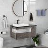 Matte Black 4-Piece Bathroom Accessories Set Aluminum Stainless Steel 24" Towel Bar Robe Hooks Toilet Paper Holder Wall-Mounted