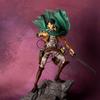 Ataque a los Titanes Levi Figura de Anime Estatua Estática Creatividad Coleccionable Modelo Juguete Decoraciones de Escritorio de Oficina Regalos Periféricos