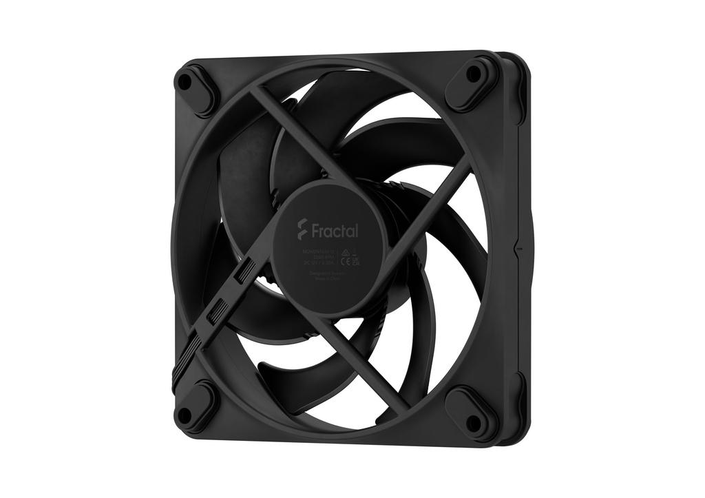 Fractal Design Momentum 12 Black 120mm PC Case Fan FN2091 FD-F-MO1-1201
