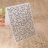 Paper Craft Embossing Folder Textured Artistic Pattern Embossing Templates for Kid Craft Card Making Scrapbooking