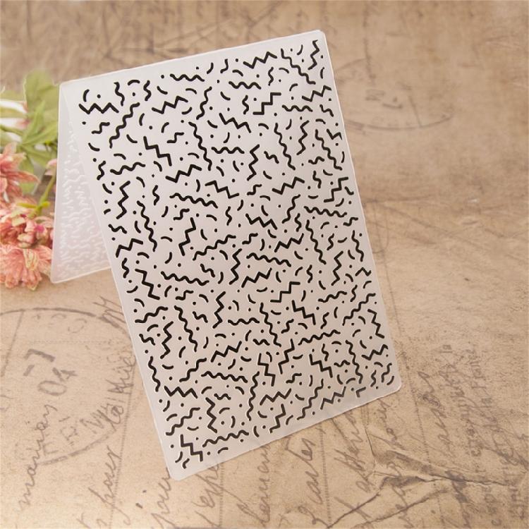 Paper Craft Embossing Folder Textured Artistic Pattern Embossing Templates for Kid Craft Card Making Scrapbooking