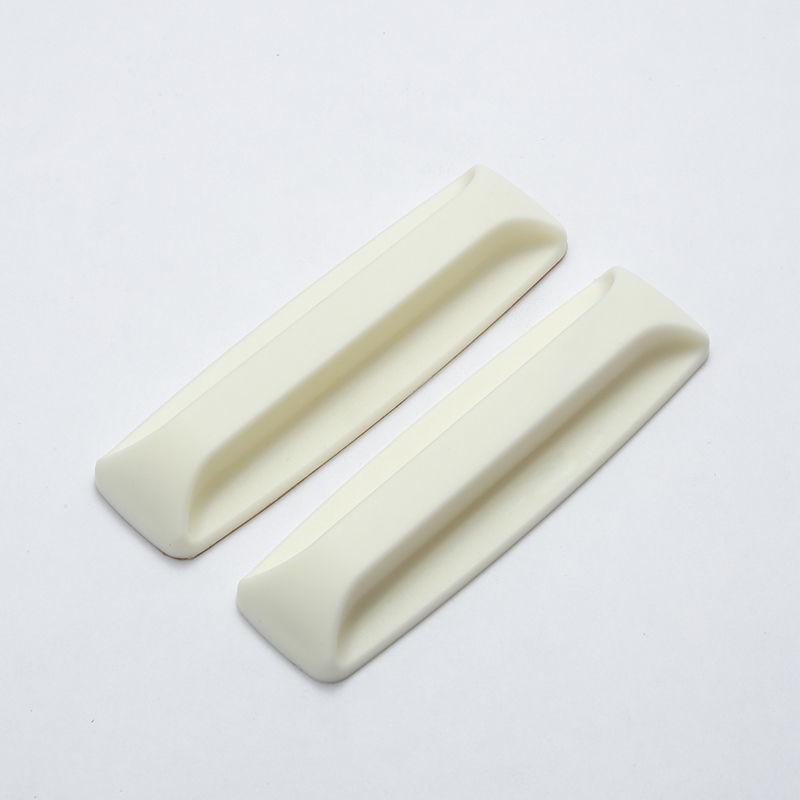 Black Adhesive Pull Handle for Windows, Cabinets, Drawers & Refrigerators - Punch-Free Plastic Design