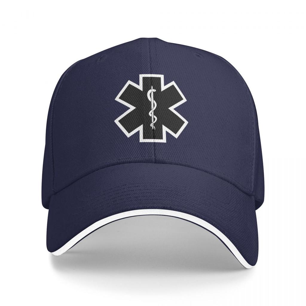 Unisex Baseball Hats EMT Star Of Life Emergency Medical Outdoor Streetwear Summer Sports Baseball Caps Hiphop Cap Casquette Hats