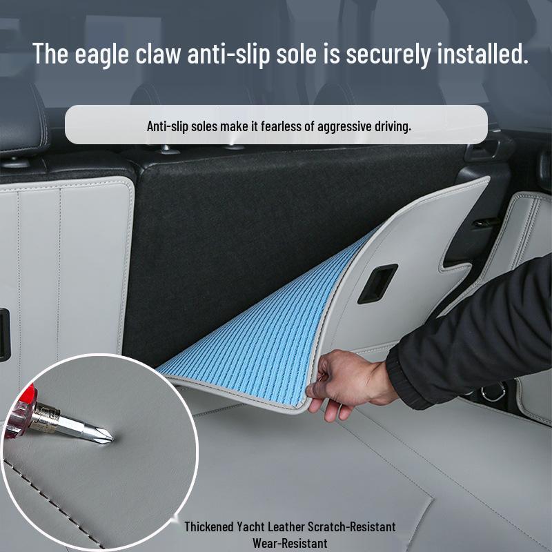 Full Coverage Trunk Mat Set for Toyota RAV4: Complete Interior Decoration for Tail Box