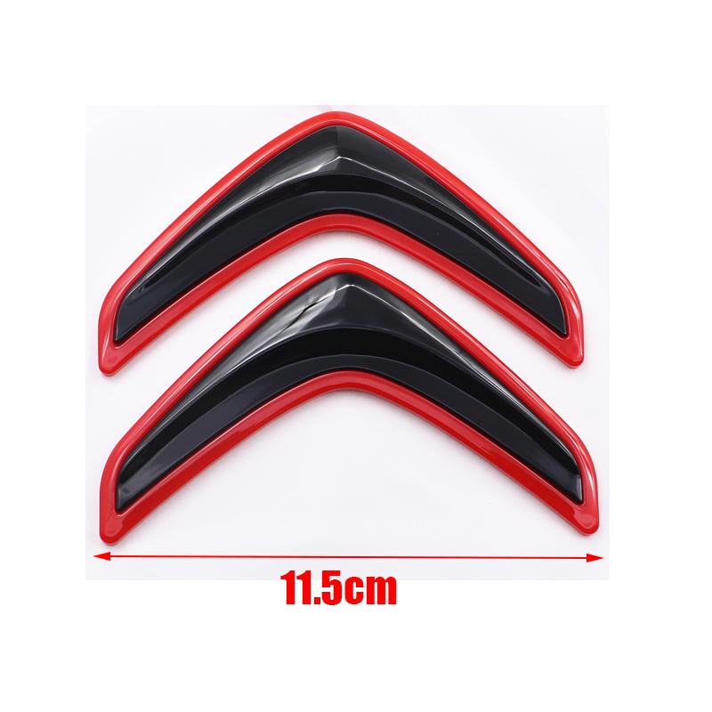 1 pezzo 3D ABS nuovo 8,1 cm 10 cm 11,5 cm Citroen Auto Paraurti Posteriore Portellone Bagagliaio Auto Posteriore Emblema adesivo Styling Accessori