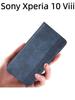 For Sony Xperia 10 Viii Case Flip Wallet Magnetic Buckle Retro Leather Cover for Sony Xperia 10 Viii Phone Back Cover