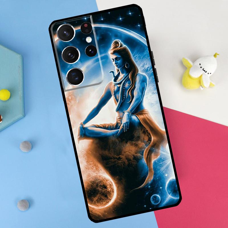Lord Shiva Hindu God Buddha India Back Case For Samsung Galaxy S26 S25 S24 S21 S22 S23 Ultra S10 Plus S20 FE S25 FE Soft Cover