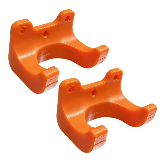 1/2 Stück Gartenwerkzeughalter mit Schrauben Wandmontage Werkstatt Schuppen Garage Werkzeughaken Schwerlast Mopp Besen Rechen Schaufel Aufbewahrung Hakenleiste