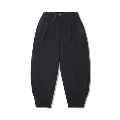 Li Ning Kung Fu Series Mid Waist Loose Solid Color Versatile Casual Pants Men Pants AKLW303-1