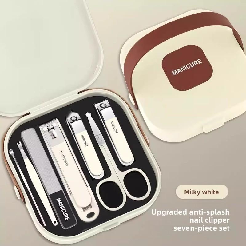 Stainless Steel Precision Workmanship Set, Portable Home Pedicure, Multi-functional Ear Pick, Nail Clipper, Nail Clipper Set, Nail Art