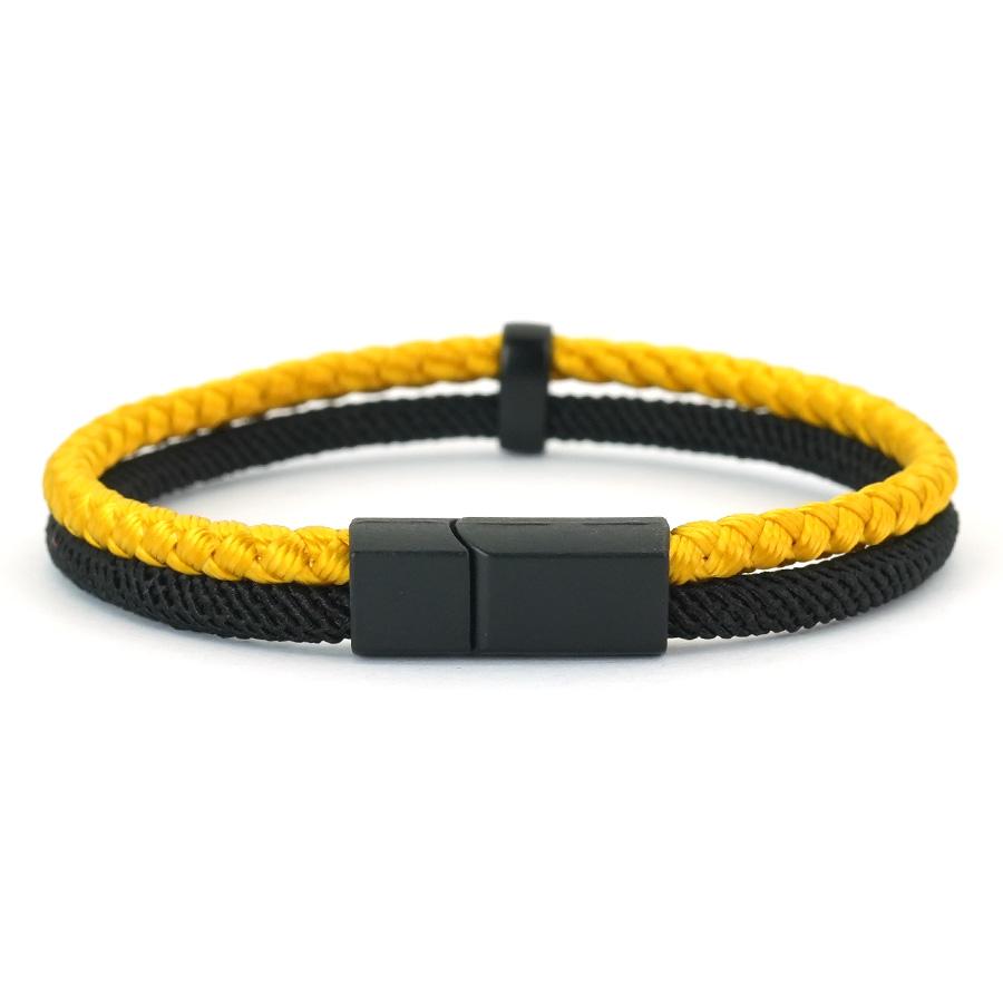 

Stylish Men Rope Bracelet 5 Colors Available A Grade 4mm Keel String Fabric Braclet Spiritual Healing Braslet Pulseria Hombre