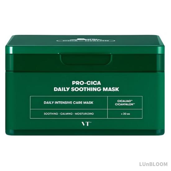 VT Cosmetics Pro CICA Daily Soothing Mask (30 Sheets)