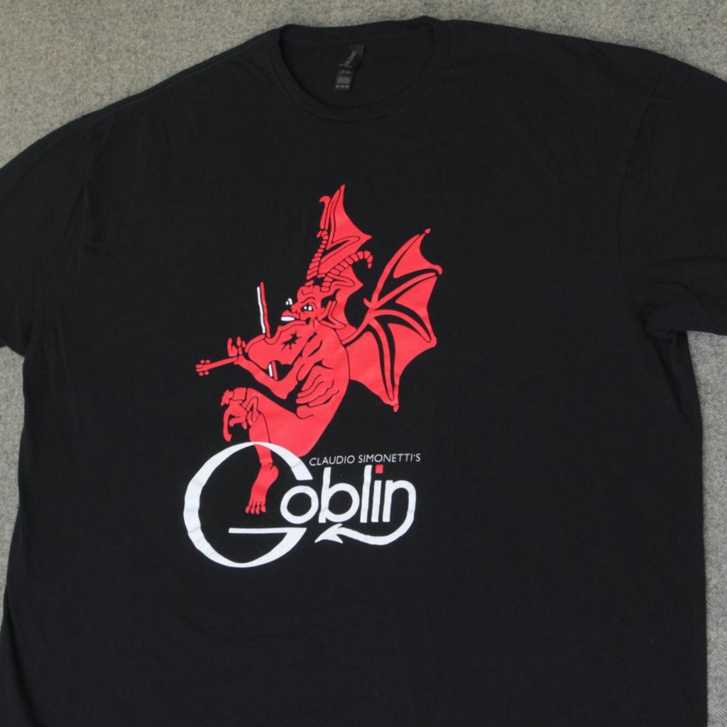 Claudio Simonetti's Goblin T Shirt 3XL Merch Horror Prog Rock Concert Band Tee