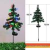 Solar LED Christmas Tree Lights for Outdoor Lawn and Courtyard Decoration
