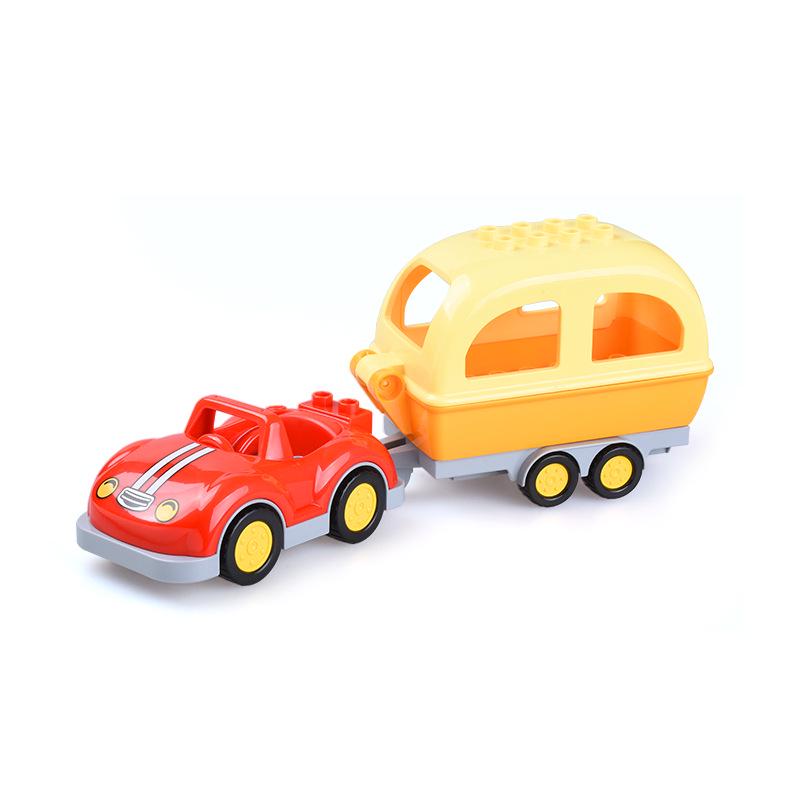 Gergely Large Particle Car & Airplane Model Interlocking Building Blocks Accessories