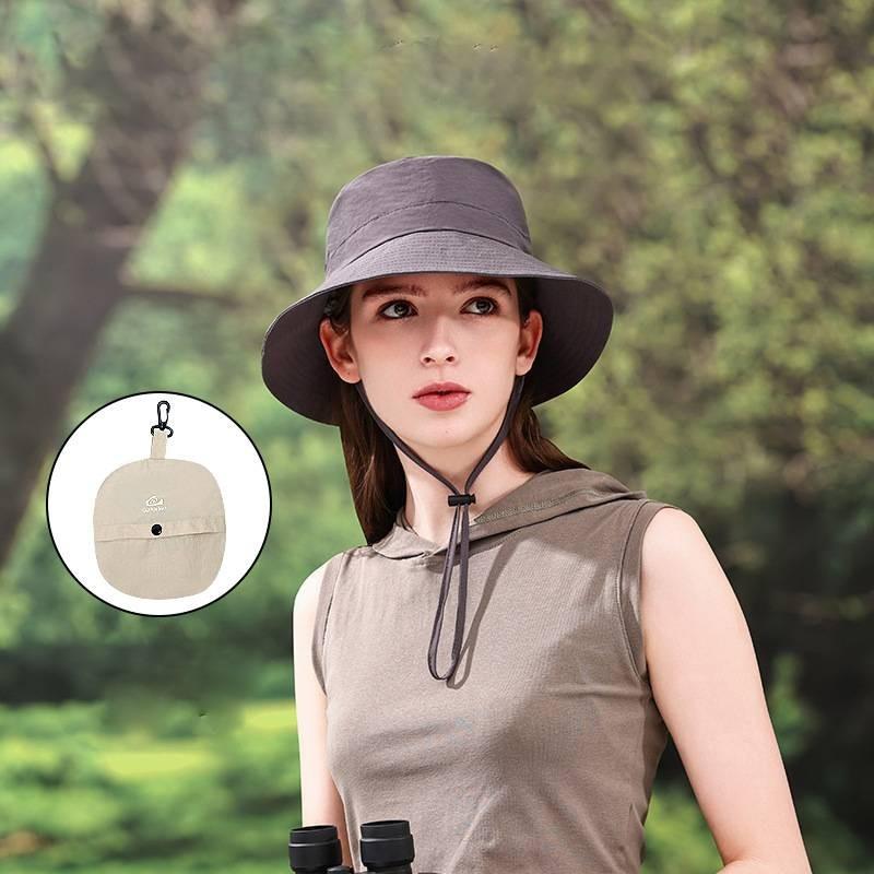 Summer Waterproof Fisherman Hat For Outdoor Travel Quick Dry Sun Protection For Hiking
