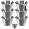 Steel dip sauce bowl 6 cm, 65 ml 6 pcs.
