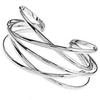 Offenes Metallarmband Oberarmmanschette Armreif Festival Braut Tanz Schmuck Zweifarbig Wählbar Armmanschette