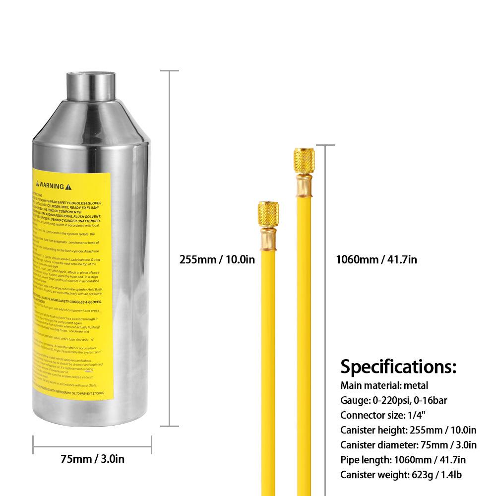 Car A/C Pipe Cleaning & Maintenance Tool - No Disassembly Required