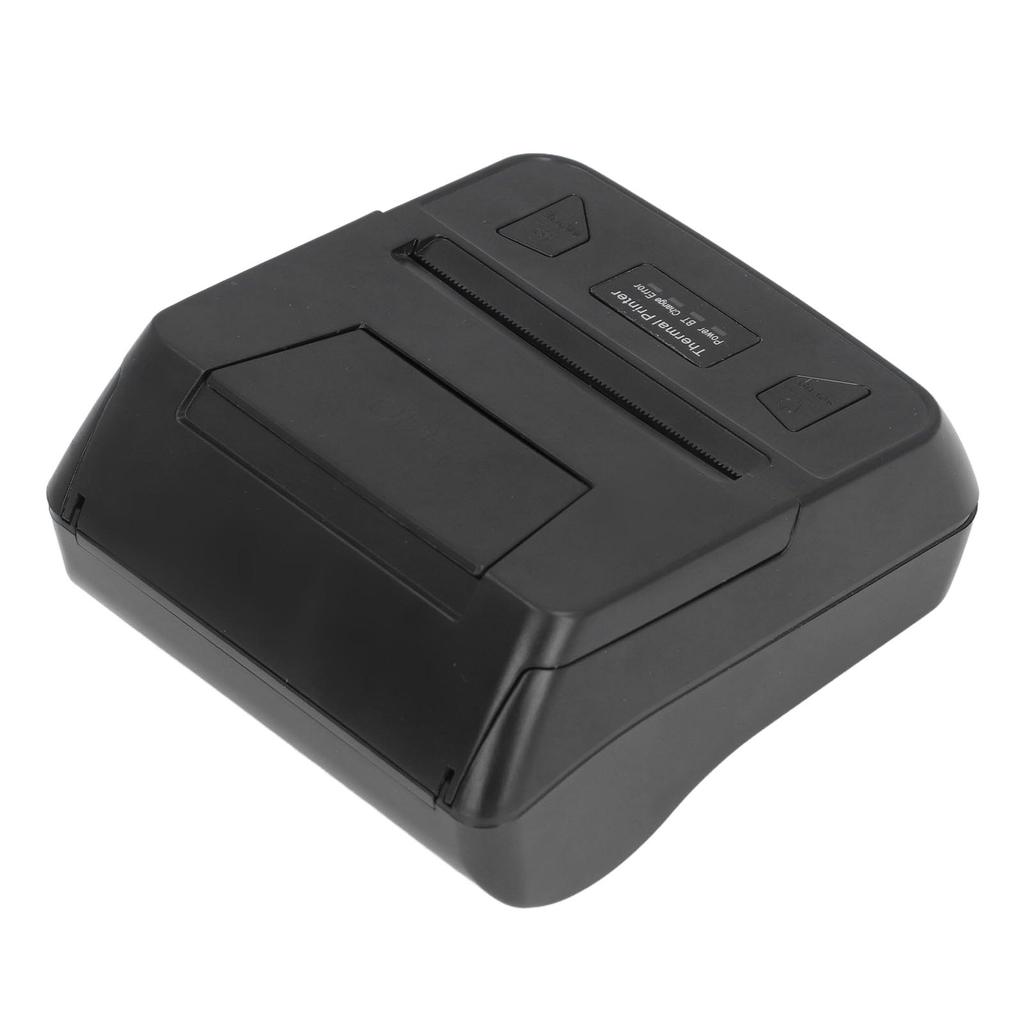 80mm Thermal Printer USB Bluetooth Barcode Printer High Speed Portable Printing Machine for Windows XP 7 8 10