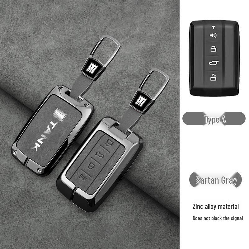 23 Tank 300, Model 400HI4T, 500 Car Metal Buckle Key Case for Men and Women