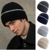 New Unisex Beanie Hats Winter Warm Hats Beanies For Man Women Solid Color Couple Knitted Hats