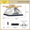 3-4 Person Automatic Tent Outdoor Family Use Sunscreen Insect Repellent Indoor Small House for Adults and Children