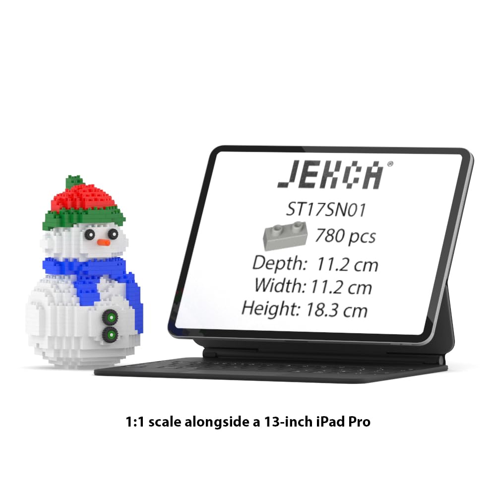 JEKCA Jekka Block Snowman 01S Sculptor