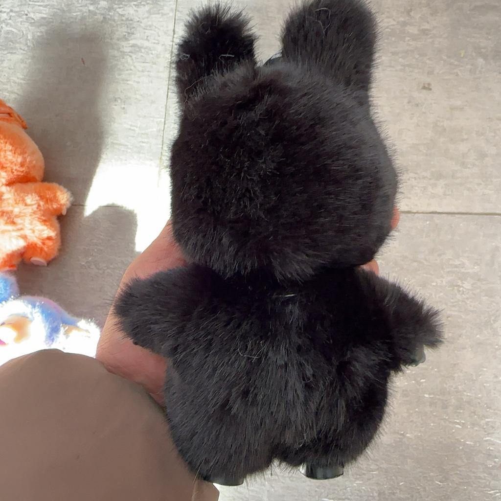 Doll Vinyl Face Plush Pendant Cute Keychain Internet Celebrity Trend Mini Doll Stall