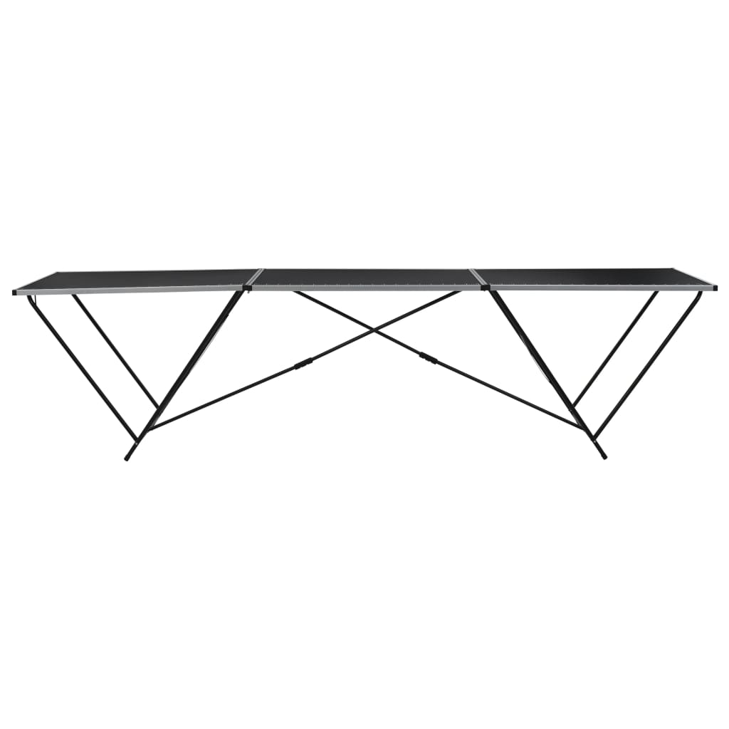 Vidaxl Folding Wallpapering Table, MDF and Aluminium, 300X60X78 Cm