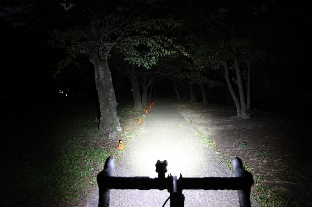 AMPP500 Bicycle Maximum 500 USB and with Side Lenses for Enhanced Side Visibility Headlight, Lumens, Rechargeable, Compact, Durable, Powerful,