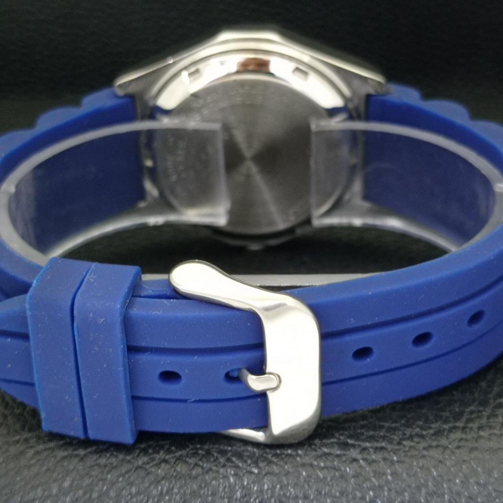 USED VINTAGE SEIKO 5 AUTOMATIC 7009A JAPAN MENS BLUE COLOR DIAL WATCH A433560-2 R117-a433560