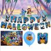 Adorable Stitch Themed Party Decoration Set With Banners Balloons And Backdrop For Halloween Celebrations