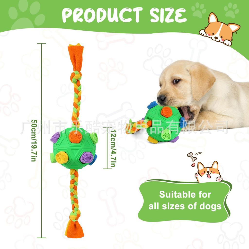 New Cross-Border Pet Toy: Puzzle Training Snuffle Ball for Dogs