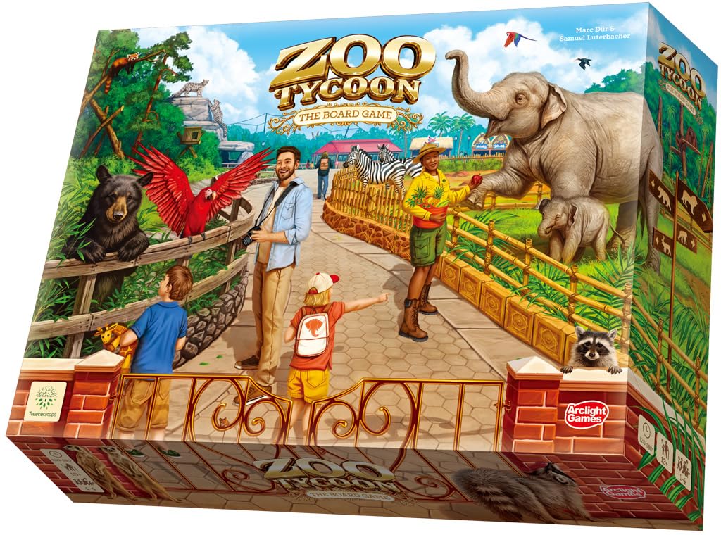 

Arclight Zoo Tycoon Ages Настольная игра (1-4 игрока, 120-180 минут, 13+)