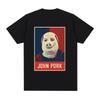 John Pork Is Calling Funny Answer T Shirt Fashion For Fan Vintage Washed Unisex Comfortable Stretched Versatile Streetwear Tees