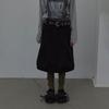 Lcdc Tm Cotton Tailored Midi Skirt (Black)