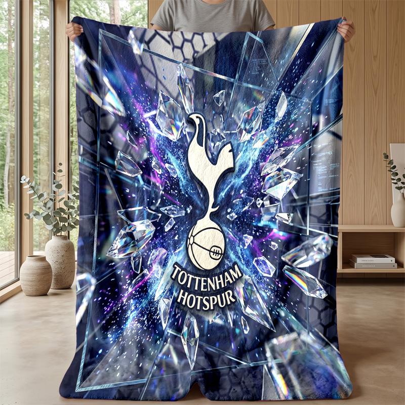 Tottenham Hotspur Theme blanket Soft Flannel Blanket Plush Throw Blanket Cozy Sofa Bed Blanket for Home Decor