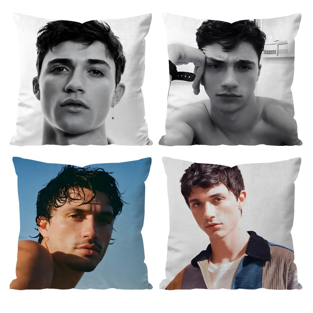Actor Model J-Jacob Bixenman Cushion Cover Pattern Printed Pillowcase for Living Room Sofa Cushion Cover & Bedroom Decor
