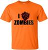 Zombie Funny T-shirt Halloween Party Costume Mens Graphic Tees Zombies Tee Shirt