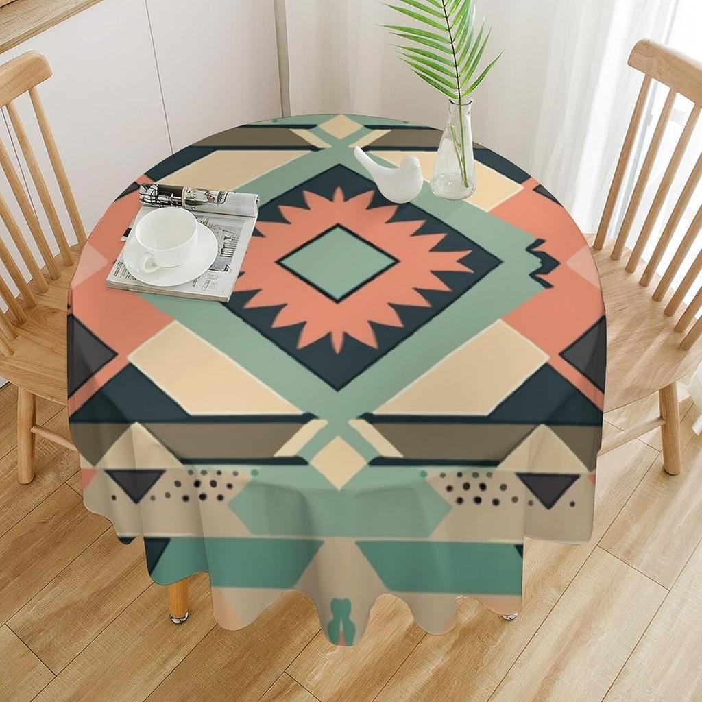 William Morris Bloemenprint Rond Tafelkleed Afwasbaar Polyester Stof Vintage Bloemen Wasbaar Tafelkleed Voor Feestdagen Keuken