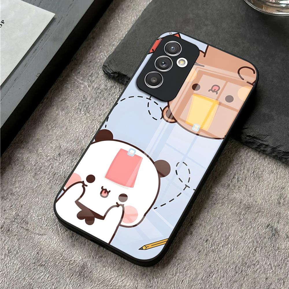 Cute BuBu DuDu Phone Case For S24 Ultra Samsung S23 S22 S20 Fe S21 Plus Galaxy A54 A34 A24 A53 Glass Cover