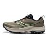 Saucony Peregrine 13 Casual Comfortable Versatile Non-Slip Low-Top Running Shoes Men sneaker Coffee Black S20838-31