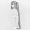 Shang Ni Si Reincarnation Petals Grey Capital Luoh Buffett Simulation Scalp Cosplay Wig with Side Ponytail